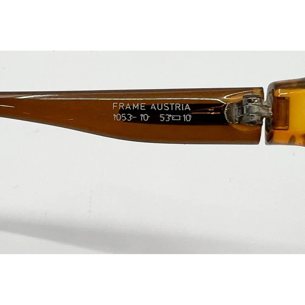 Optyl Eyeglass Frames Women Amber Vintage 1053-10 53-10 53mm